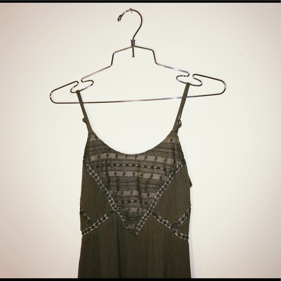 Lulus olive green dress size S, never worn - Picture 4 of 6